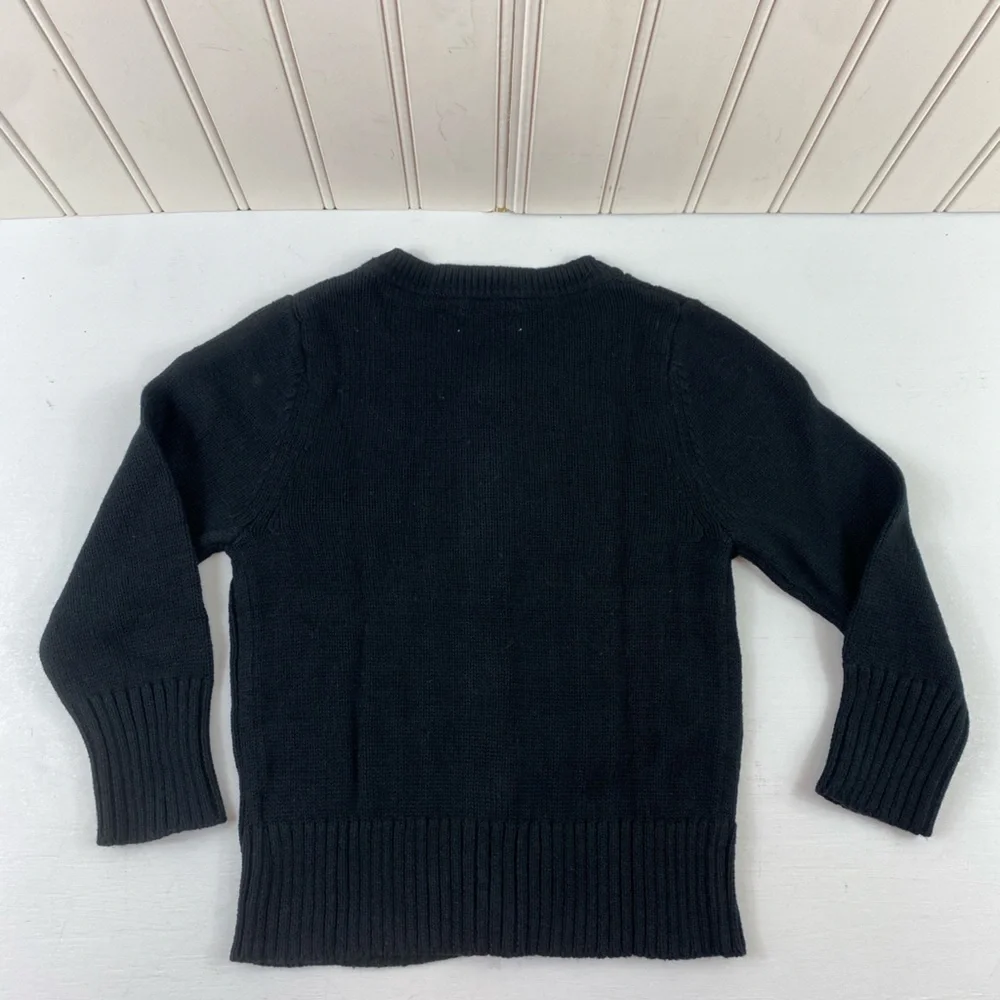 Cat & Jack Girls‎ Classic Cable Knit School Uniform Cardigan Sweater Sz 2T